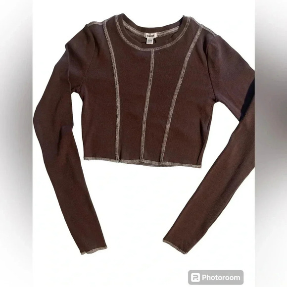 Garage Kylie Exposed Seams Long Sleeve - Size XS - Picture 3 of 4